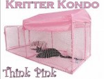 Kritter Kondo-think pink-cats-enclosure-pets-giveaway Kritter Kondo-think pink-cats-enclosure-pets-giveaway