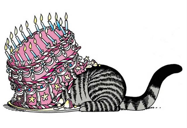 free cat birthday clipart - photo #33