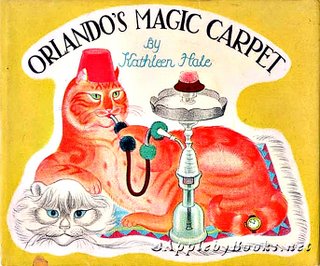 orlando the marmalade cat- Orlando's magic carpet-cat wisdom 101
