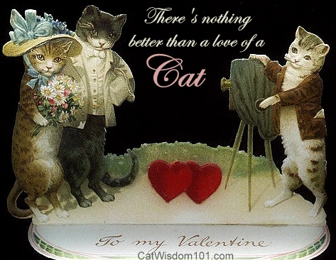 vintage- valentine-cats