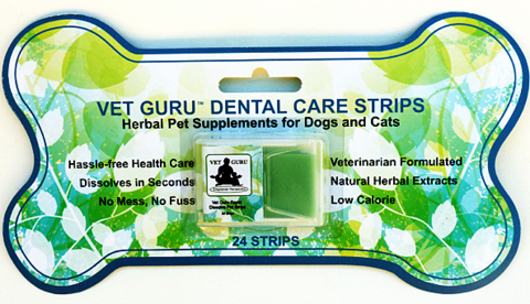 Vet Guru-herbal dental strips-cats-pets-giveaway