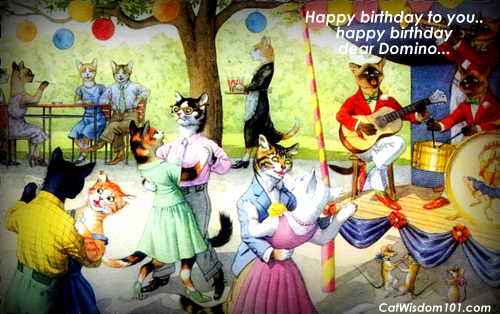 cat-birthday-dancing-vintage-art