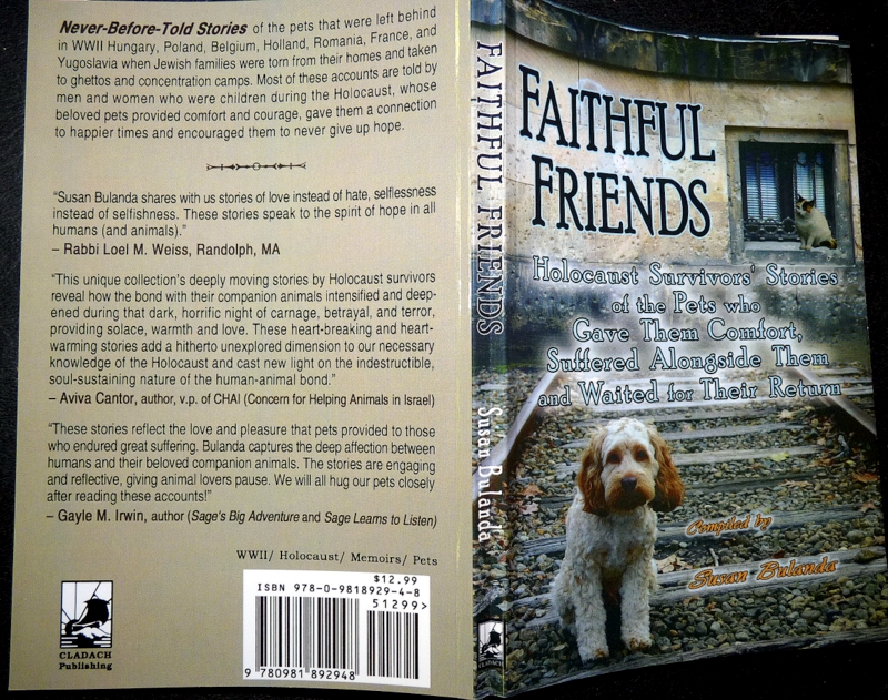 Faithful friends-holocaust survivors pets book-susan bulanda