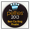 pettie award-cat wisdom 101-best cat blog