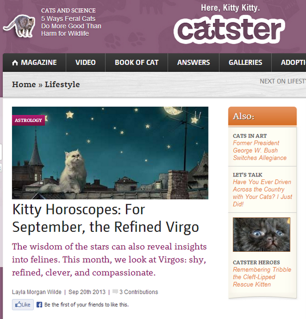 catster cat astrology-Layla Morgan Wilde