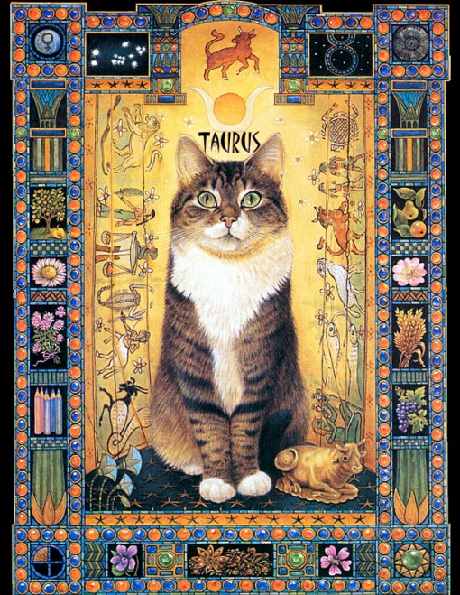 taurus cat art