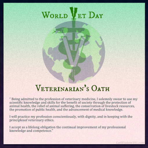 World vet dayveterinarian’s oath