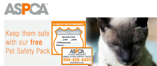 ASPCA Disaster Preparedness Pets Infographic & Giveaway | Cat Wisdom 101