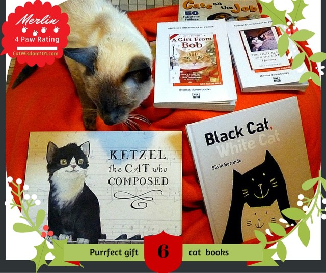 6 purrfect gift cat books