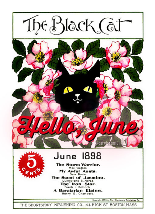 Black Cat magazine 1898-June