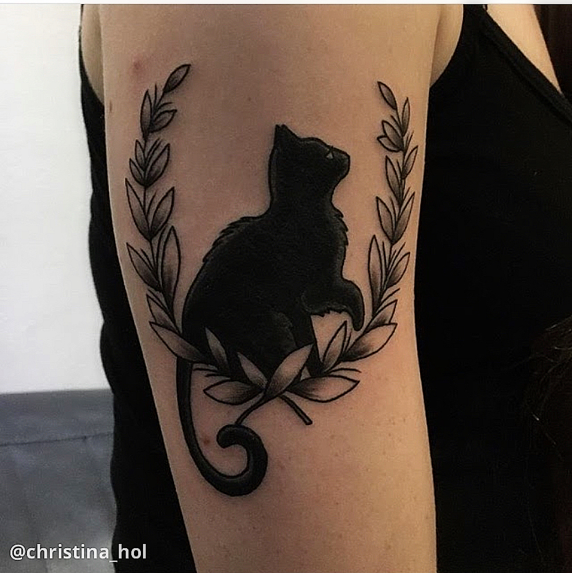 Line Art: Simple Cat Tattoo Designs for Cat Lovers | Bored Panda