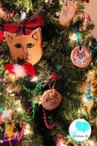 cat memorial christmas ornaments