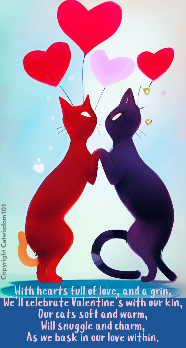 Valentine ai cat limerick