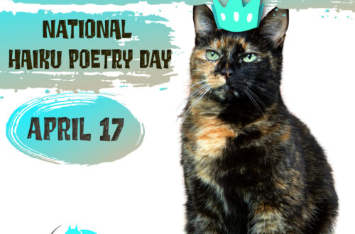 Tortoiseshell Cat Appreciation Day-National Haiku day