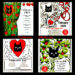 rare black cat magazine art