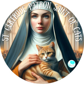 st. Gertrude patron saint of cats