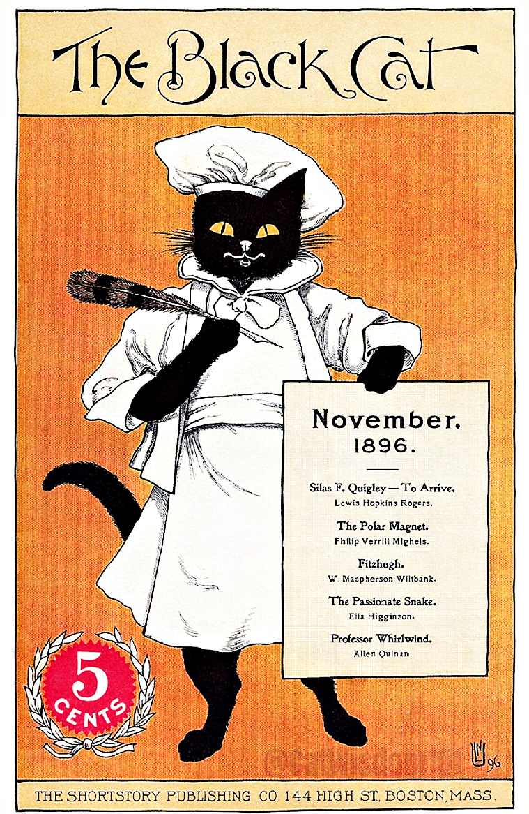 black cat magazine november 1896
