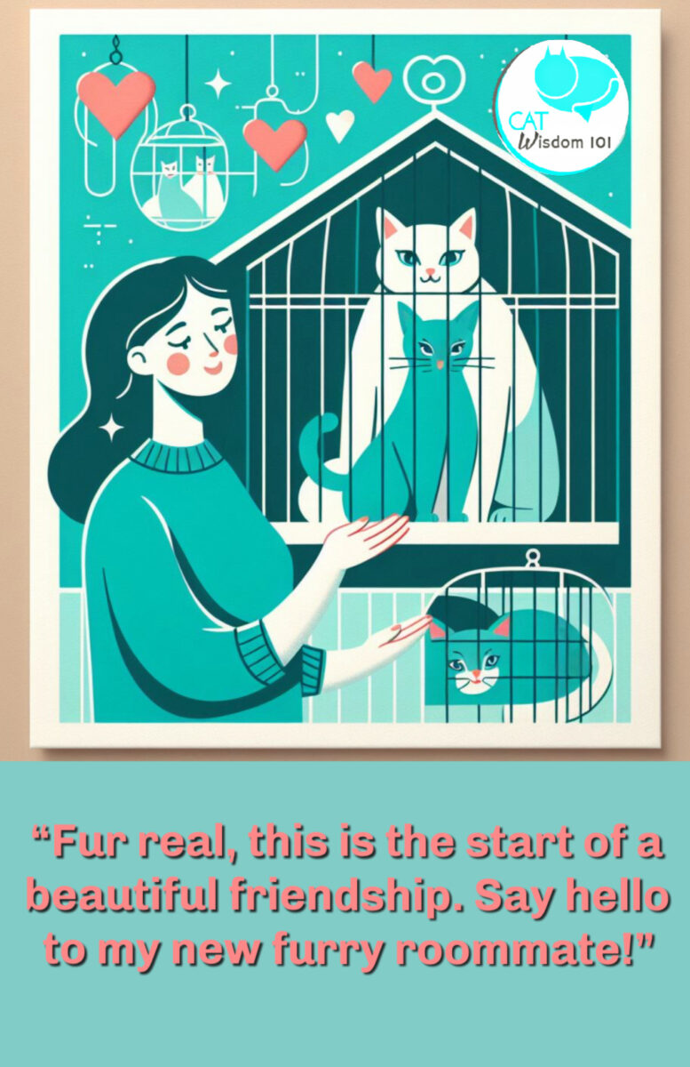 cat adoption quote