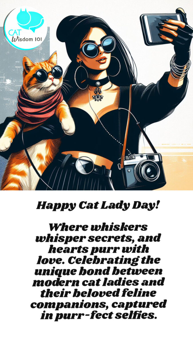 cat lady day poem