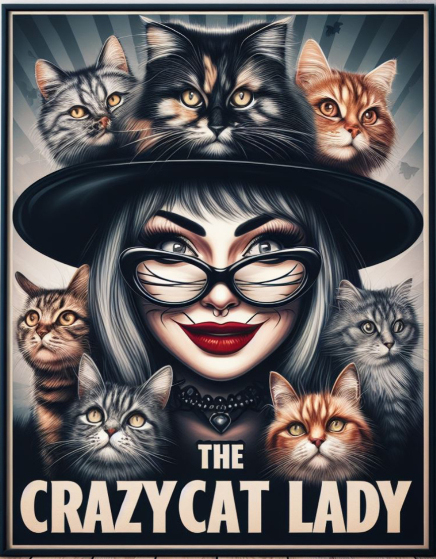 crazy cat lady