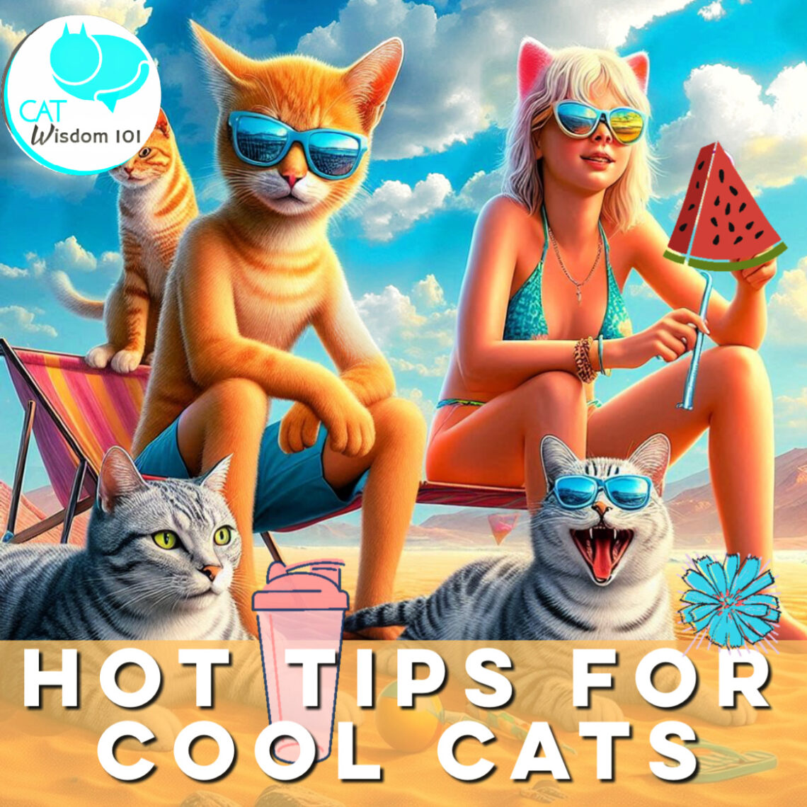 hot summer tips for cool cats