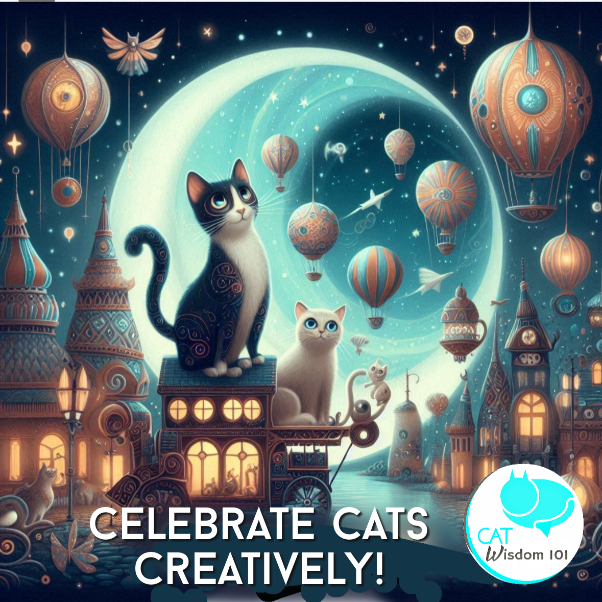 celebrate cats creatively International Cat Day