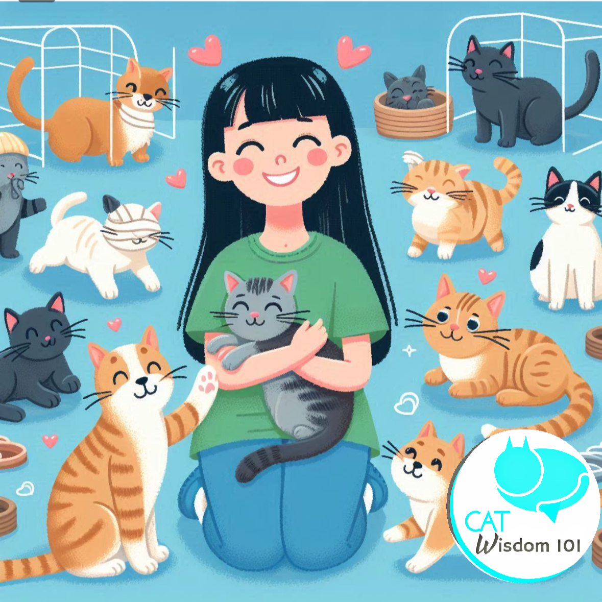 Adopting special needs cats