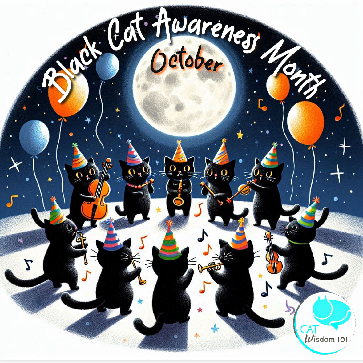 black cat awareness month