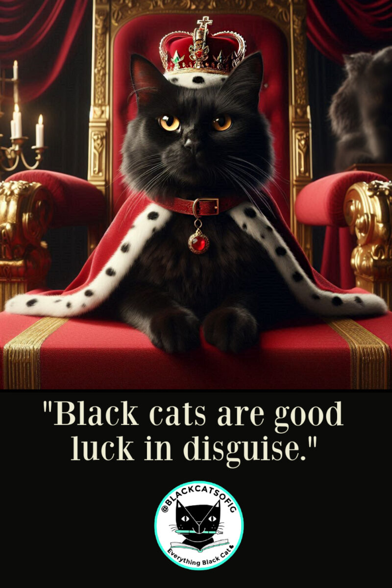 Black cat awareness month Quotes 