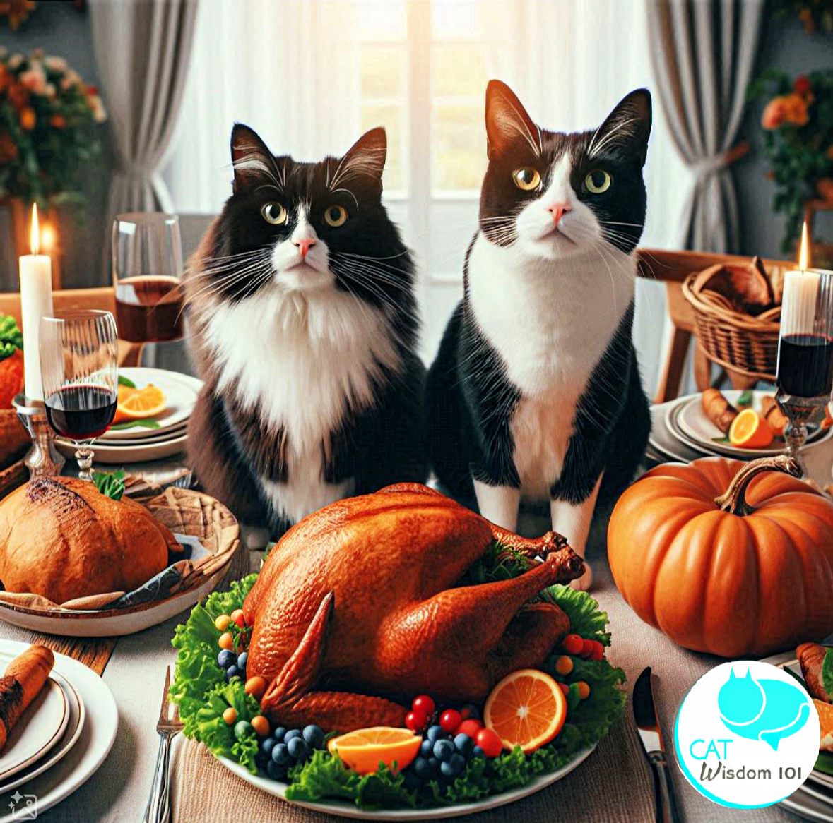 thanksgiving purrs of thanks