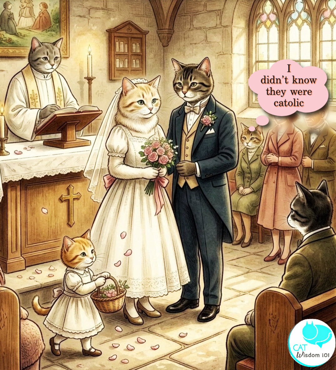 How to include your cat in your wedding