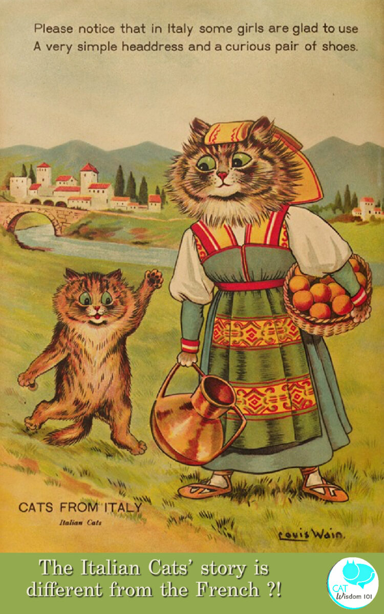 Louis Wain cats of many lands Politically incorrect