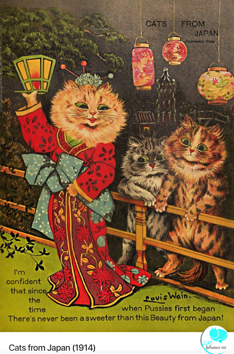 Cats of many lands, Japan