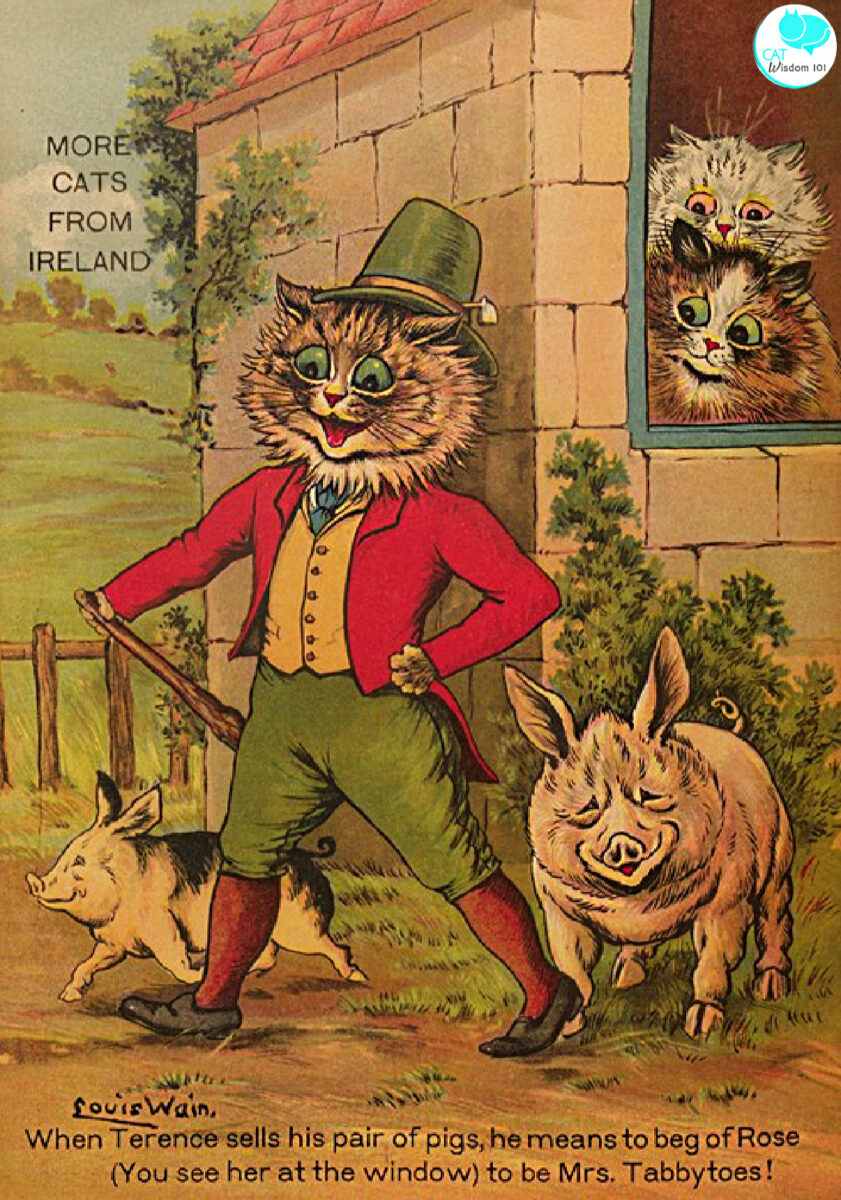 Louis Wain cats of many lands 