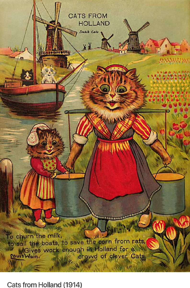 Louis Wain cats of many lands 