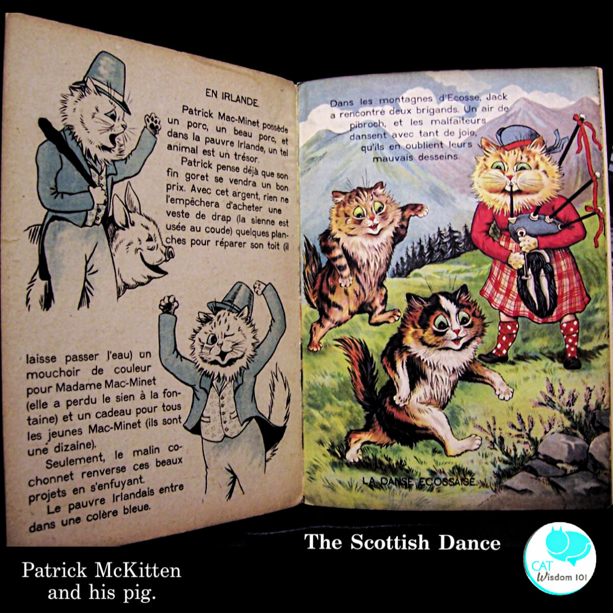 Louis Wain cats of many lands Politically incorrect