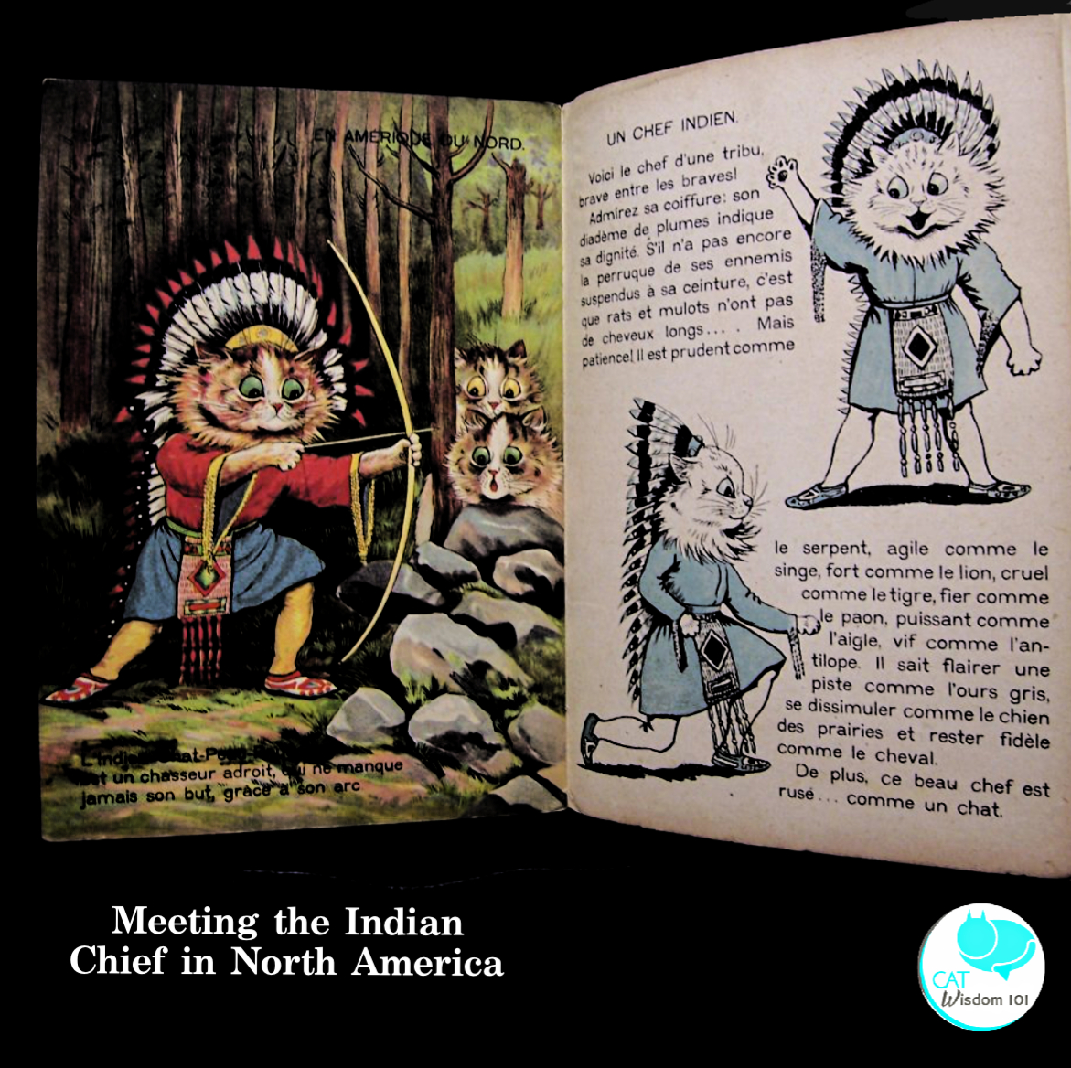 Louis Wain cats of many lands Politically incorrect