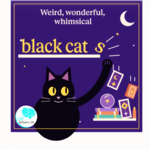 Weird, wonderful whimsical black cats